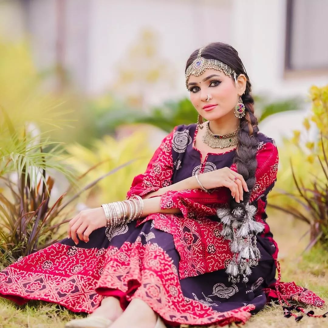 Two Tone Phulkari