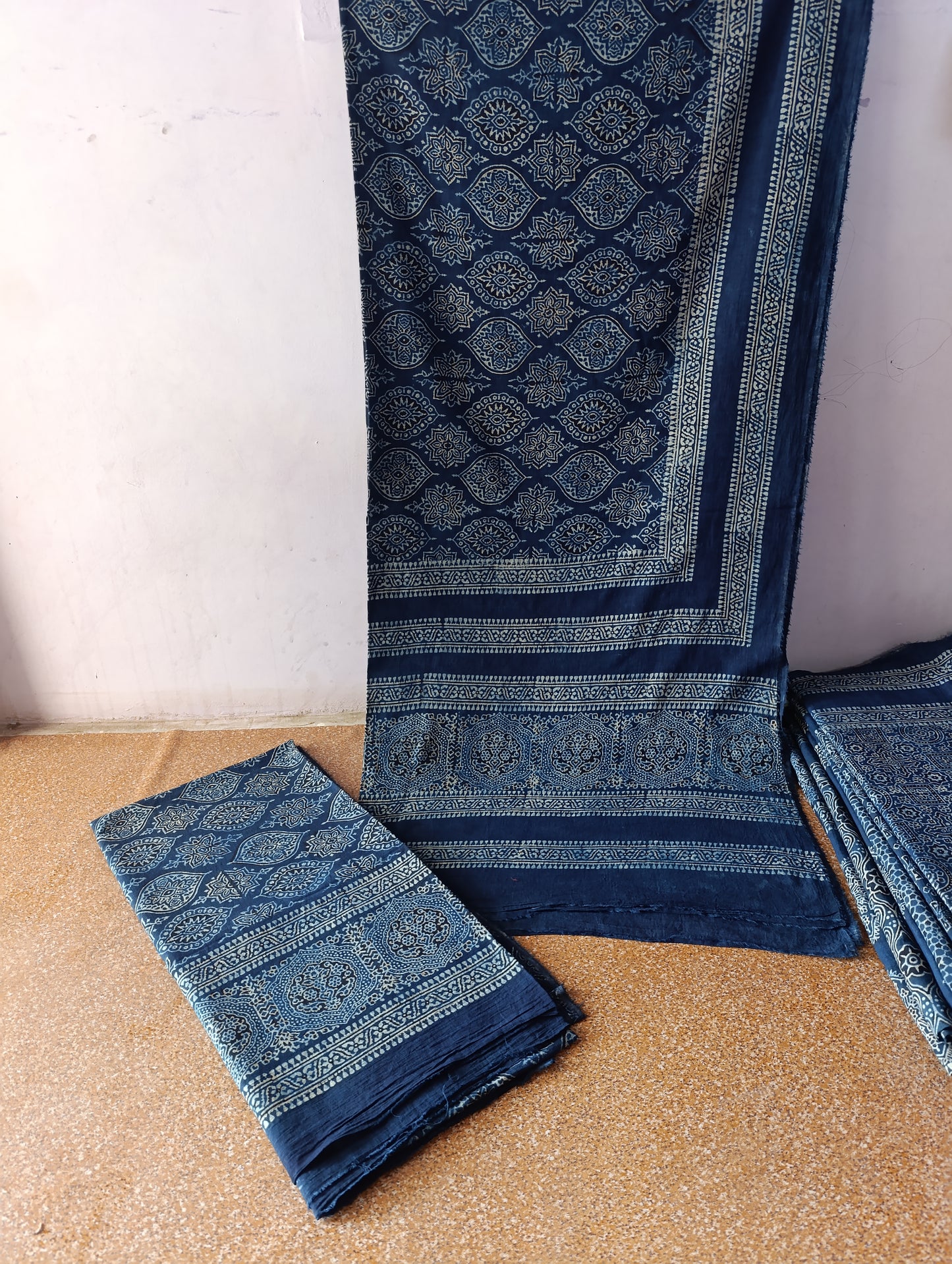 Indigo suit