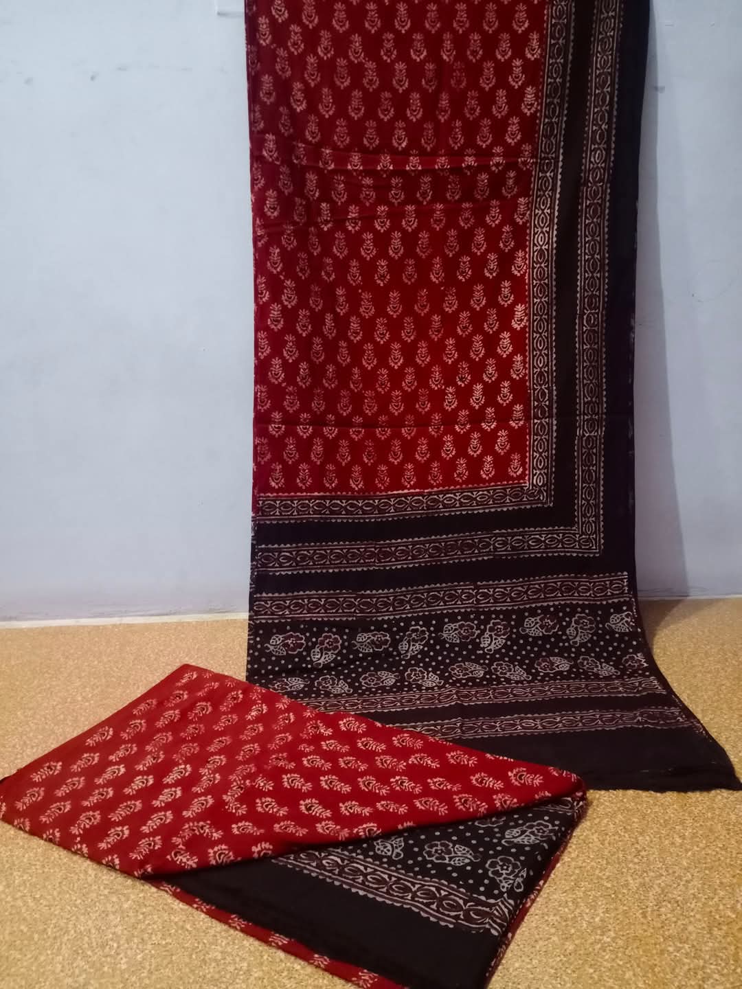 Two Tone Maroon
