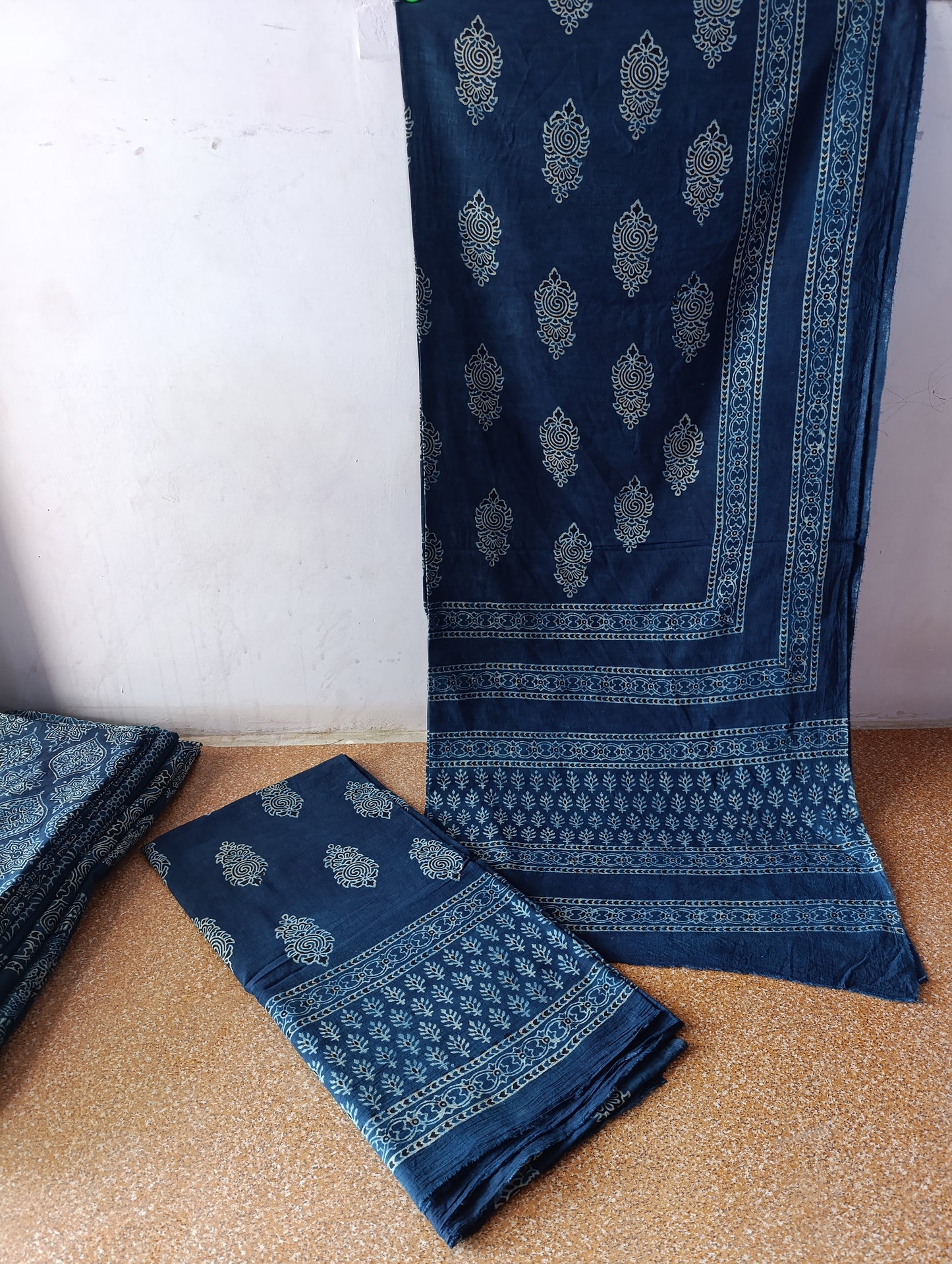 Indigo suit