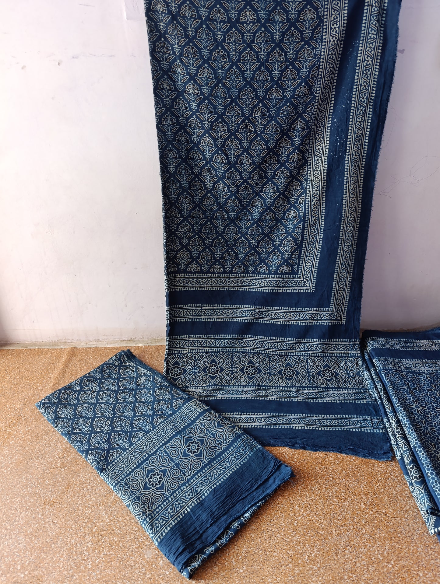 Indigo suit