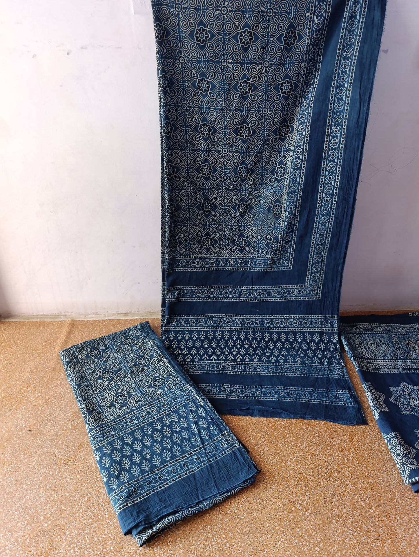 Indigo suit