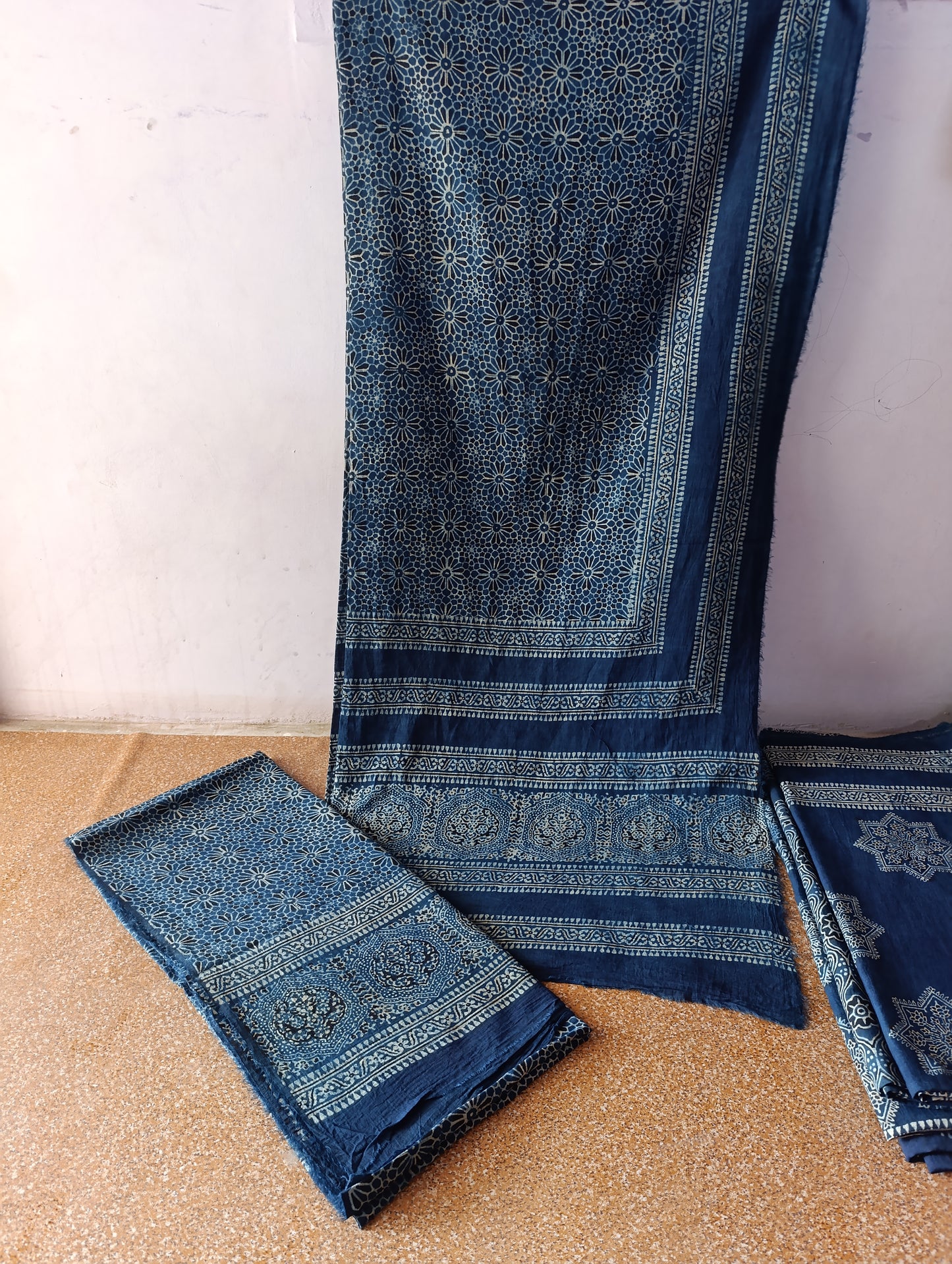Indigo suit