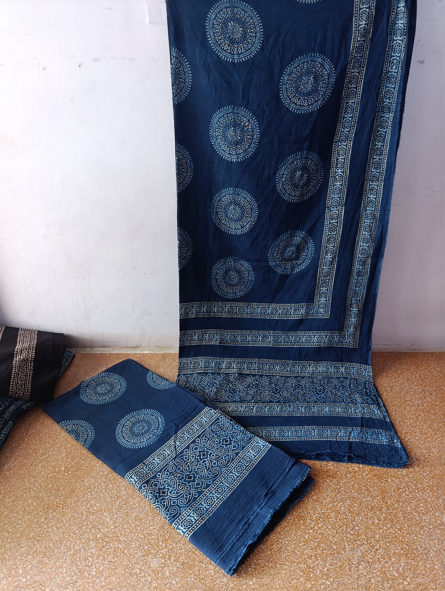 Indigo suit