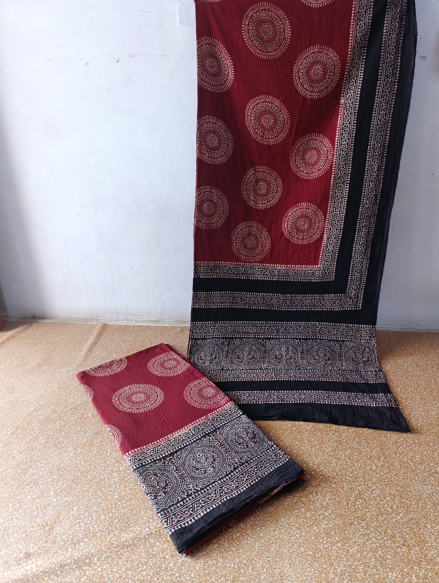 Two Tone Maroon