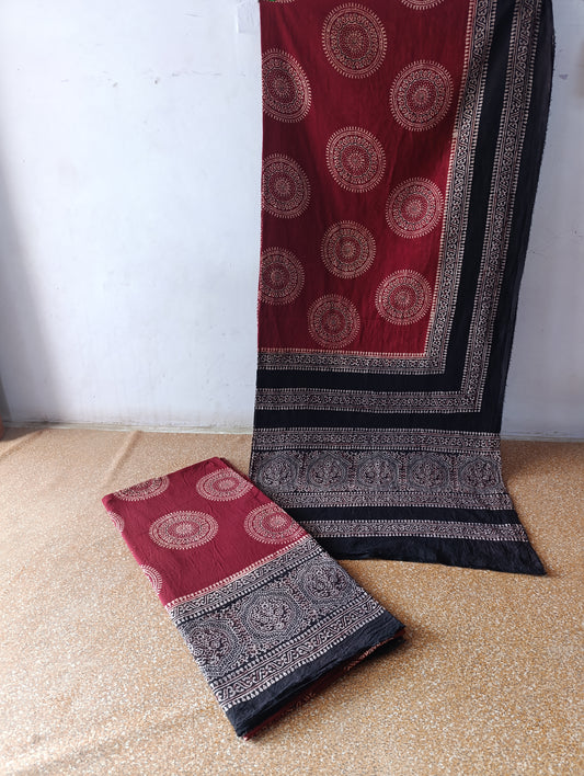 Two Tone Maroon